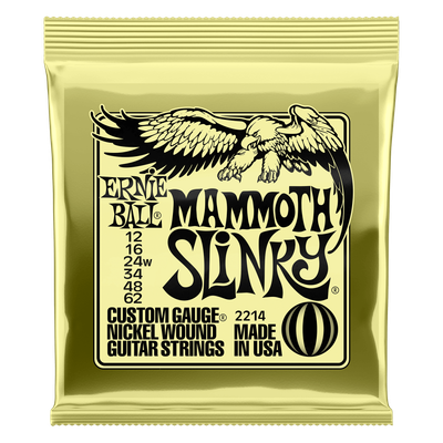 Ernie Ball 2214 Mammoth Slinky Nickel Wound Electric 12-62 Gauge