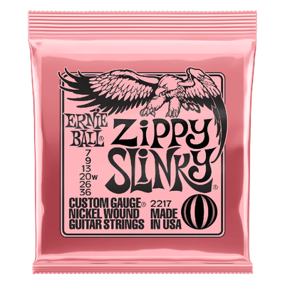 Ernie Ball 2217 Zippy Slinky Nickel Wound Electric - 7-36 Gauge