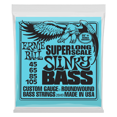Ernie Ball 2849 Super Long Scale Slinky Electric Bass - 45-105 Gauge