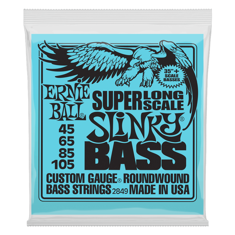 Ernie Ball 2849 Super Long Scale Slinky Electric Bass - 45-105 Gauge