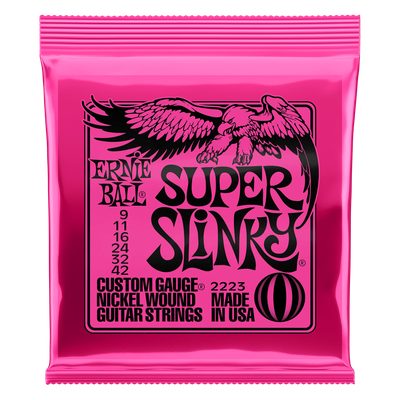 Ernie Ball 2223 Super Slinky Nickel Wound Electric - 9-42 Gauge
