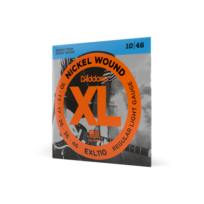 D'Addario EXL110 Nickel Wound Regular Light Electric Guitar Strings 10-46