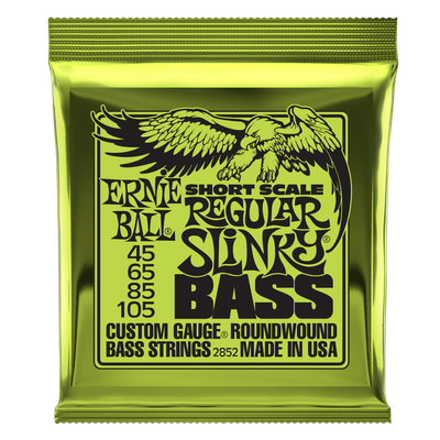Ernie Ball 2852 Regular Slinky  Short Scale Bass Strings - 45-105
