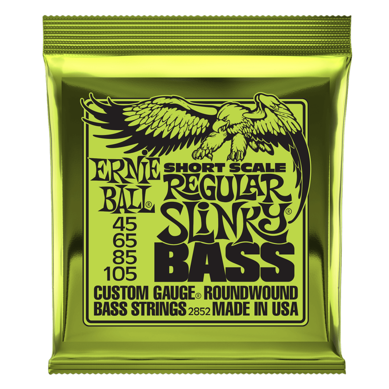 Ernie Ball 2852 Regular Slinky  Short Scale Bass Strings - 45-105