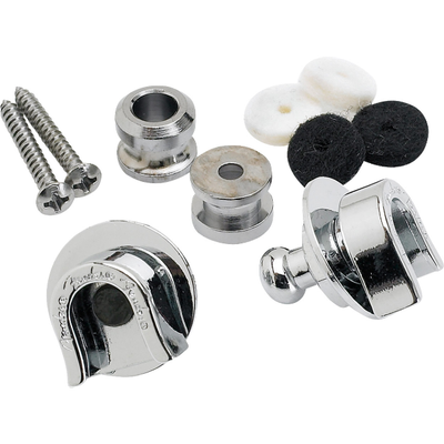 Fender® Security Strap Locks, Chrome