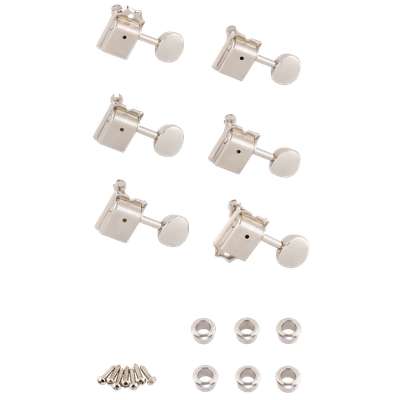 Fender  Pure Vintage Guitar Tuning Machines, Nickel/Chrome, (6)