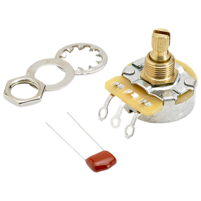 Fender 250K No-Load Split Shaft Potentiometer (Vol. or Tone)