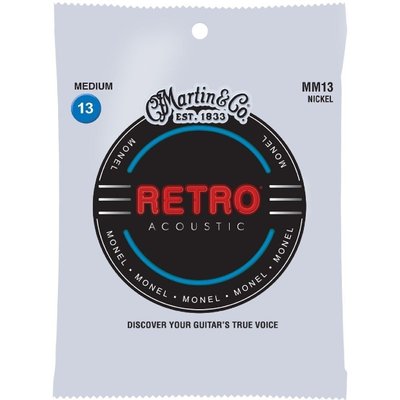 Martin MM13 Retro Medium Acoustic Guitar Strings. 13-56