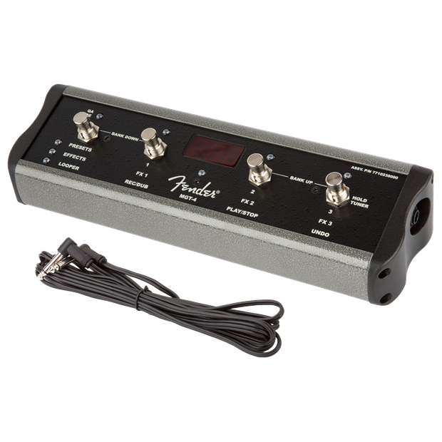 Fender Footswitch, Four Button, MGT-4, 1/4" Connector, Mustang™ GT