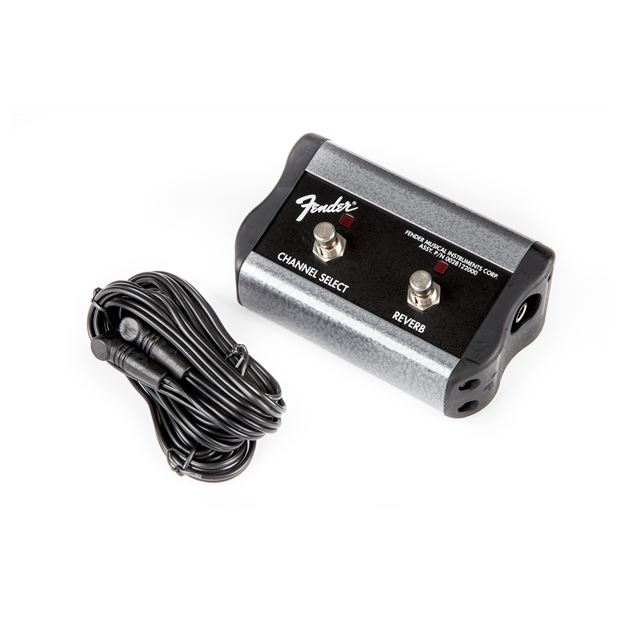 Fender 2-Button Footswitch: Channel / Reverb On/Off with 1/4" Jack