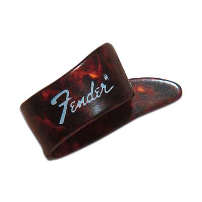 Fender Thumb Picks, Medium, 3-count, Tortoiseshell