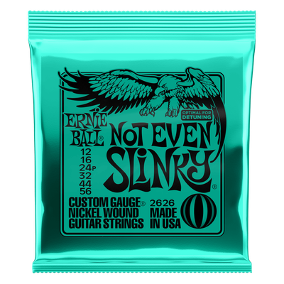 Ernie Ball 2626 Not Even Slinky Nickel Wound Electric Guitar Strings 12-56 Gauge