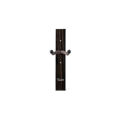 Taylor Guitar Wall Hanger - Ebony, Acrylic Logo Inlay