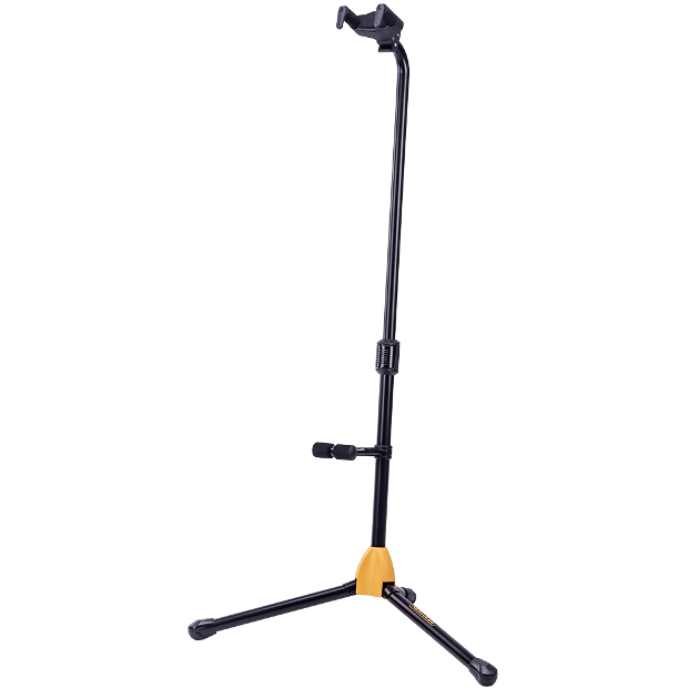 Hercules  GS412BPLUS Auto Grip System (AGS) Single Guitar Stand w/Backrest