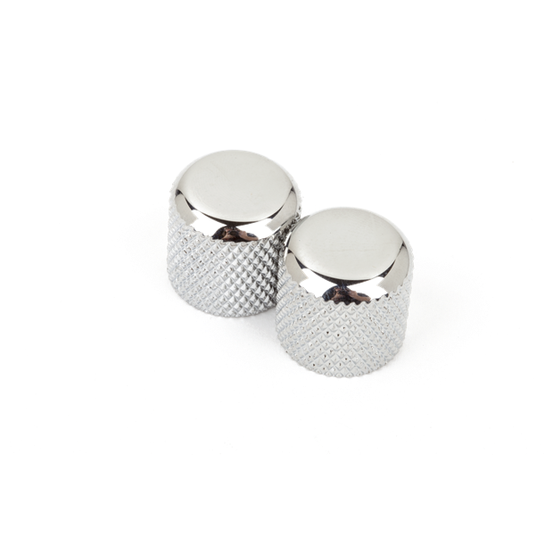 Fender Telecaster®/Precision Bass® Dome Knobs (Chome) (2)