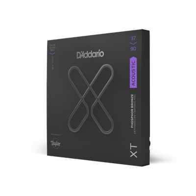 D'Addario Custom Light Taylor GS Mini Coated Acoustic Bass Strings 37-90