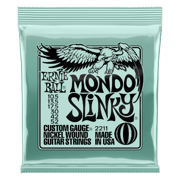 Ernie Ball 2211 Mondo Slinky Nickel Wound Electric - 10.5 - 52 Gauge