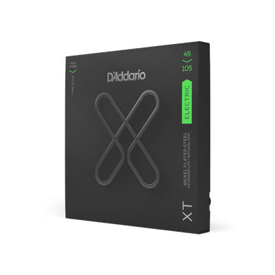 D'Addario XT Bass Nickel  Lt Top/Med Bottom, Long Scale, 45-105
