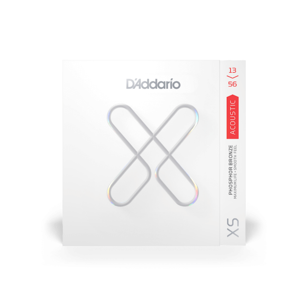 D'Addario XSAPB1356 Acoustic Phosphor Bronze, Medium, 13-56