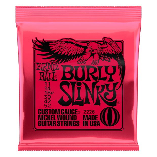 Ernie Ball 2226 Burly Slinky Nickel Wound Electric - 11-52 Gauge