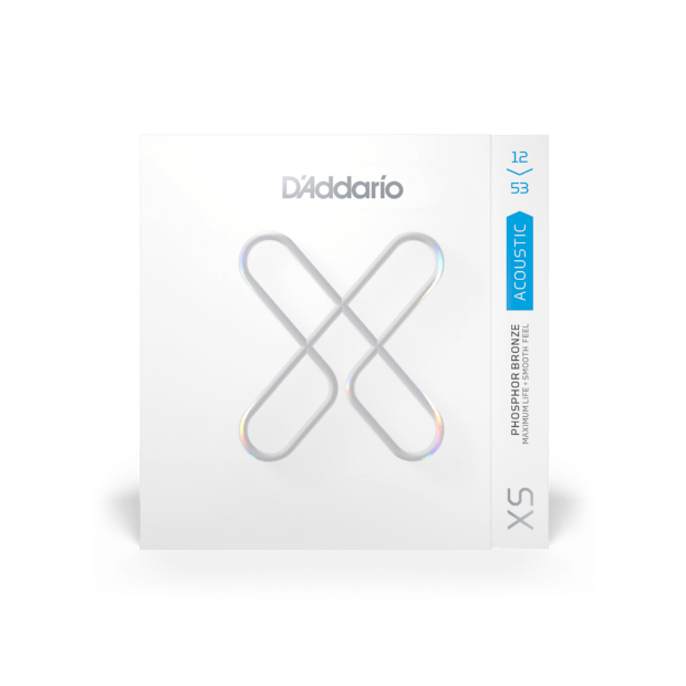 D'Addario XSAPB1253 Acoustic Phosphor Bronze, Light, 12-53