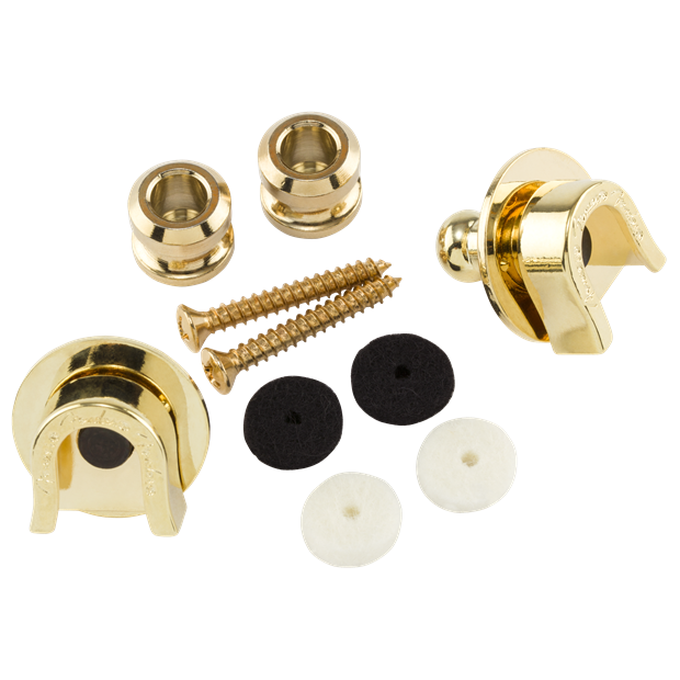 Fender® Security Strap Locks, Gold