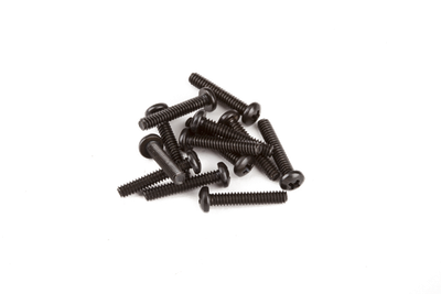 Fender  American Deluxe/Elite Strat®/Tele® Saddle Intonation Screws, (Short 4-40 X 5/8) Phillips, Black (12)