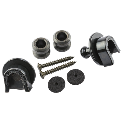 Fender® Security Strap Locks, Black