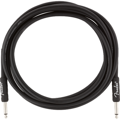 Fender  Professional Series Instrument Cable, Straight/Straight, 10', Black