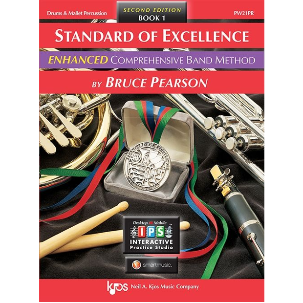 Standard of Excellence ENHANCED Book 1 - Drums &amp; Mallet Percussion