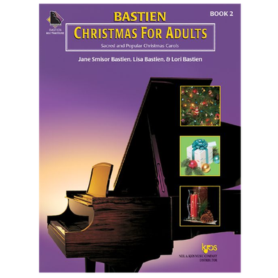 Bastien Christmas For Adults, Book 2 (Book Only)