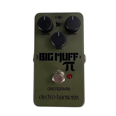 Electro-Harmonix EHX Nano Green Russian Big Muff Pi Fuzz Pedal (Used)