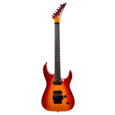 Jackson Pro Plus Series Dinky DKAQ, Ebony Fingerboard, Firestorm