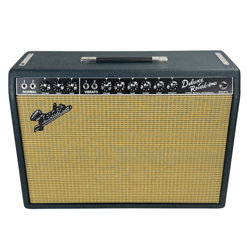 Fender FSR Limited Edition ’65 Deluxe Reverb 22-Watt 1x12" British Racing Green Tube Amplifier