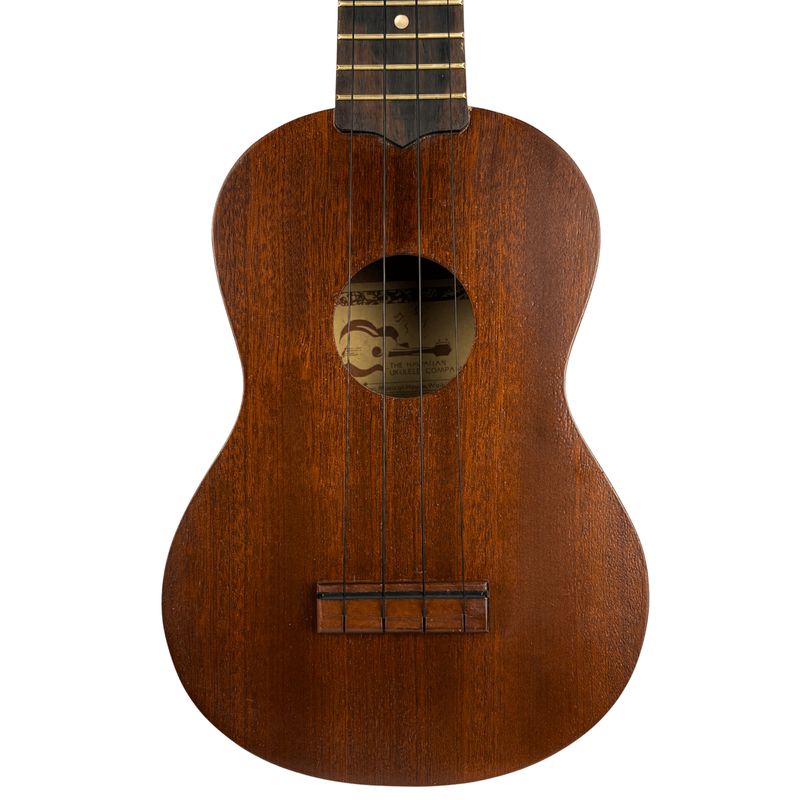 The Hawaiian Ukulele Company Soprano Ukulele Made in Honolulu Hawaii W/OHSC (Used)