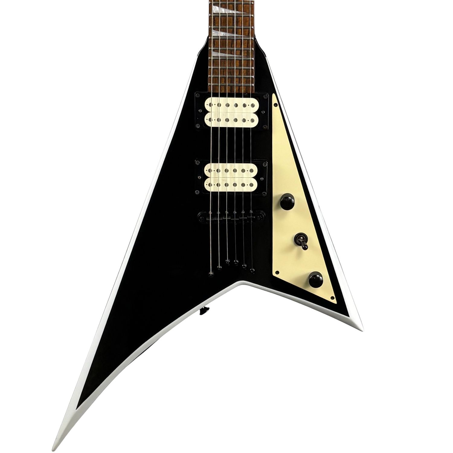 Jackson JS32T Rhoads Black with White Bevels 2012 (Used)