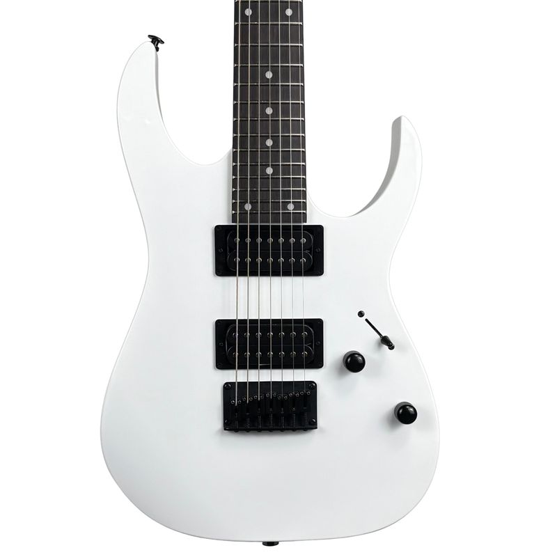 Ibanez GRG7221 RG Gio 7-String Guitar White (Used)