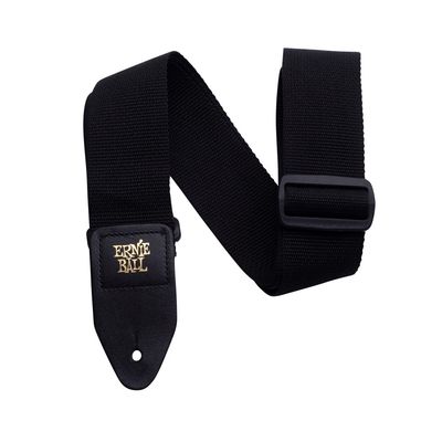 Ernie Ball P04037 Polypro Guitar Strap/Bass Strap - Black
