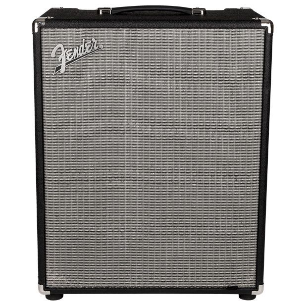 Fender Rumble 500 (V3) Bass Amplifier, 2x10" 120V, Black/Silver