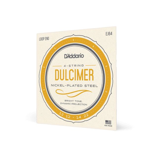 D'Addario EJ64 4-String Dulcimer Strings
