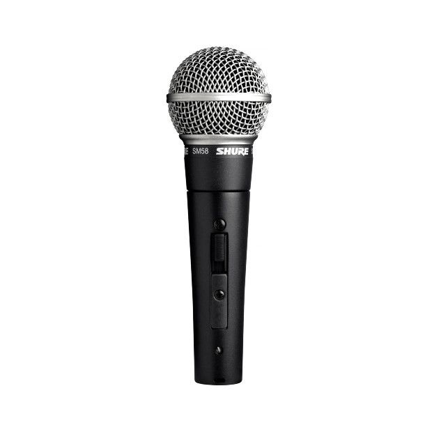 Shure SM58S Dynamic Vocal Microphone w/Switch