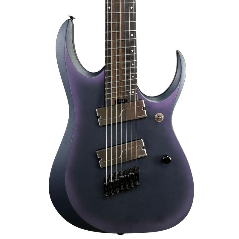 Ibanez RGD71ALMS Axion Label 7-String in Black Aurora Burst W/Gig Bag (Used)