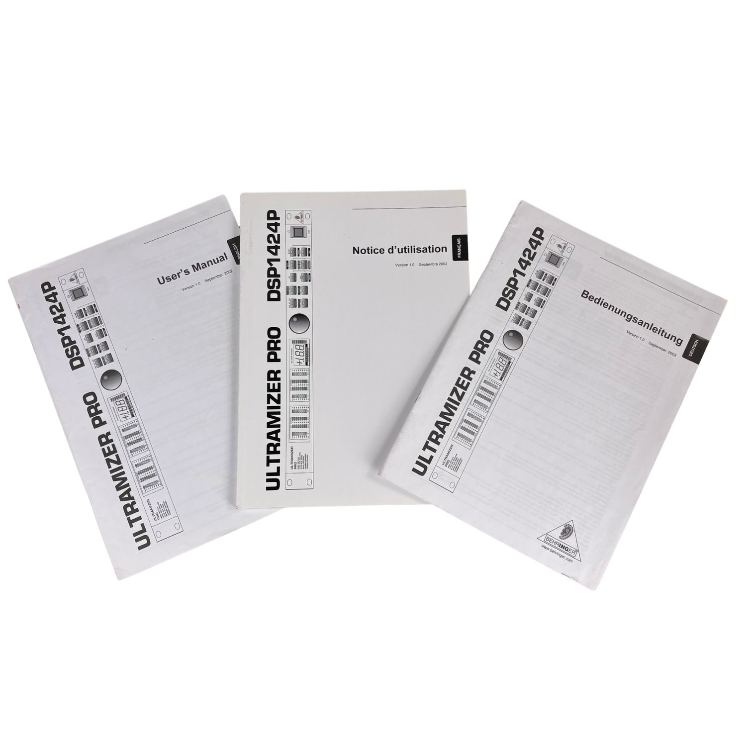 Behringer DSP1424P Ultramizer Pro Owner's Manual (Used)