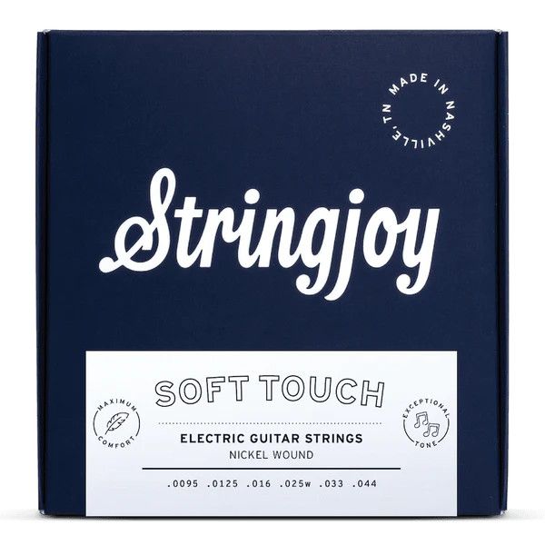Stringjoy 9.5-44 Soft Touch Signatures - Nickel Wound Electric Guitar Strings