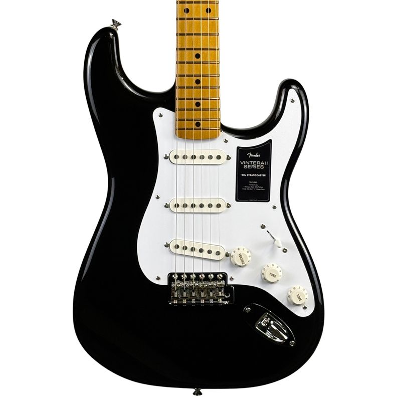 Fender Vintera II '50s Stratocaster, Maple Fingerboard, Black