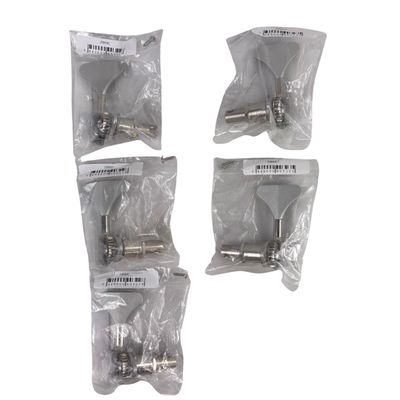 Hipshot Ultralite Y-Key Chrome Bass Tuning Machine 1/2" Set of Five