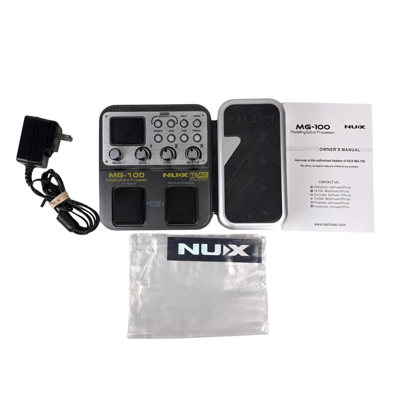 NUX MG-100 Modeling Guitar Processor (Used)