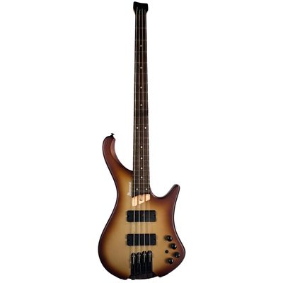 Ibanez EHB600 Ergonomic Headless 4-String Bass Charred Champagne Burst Matte