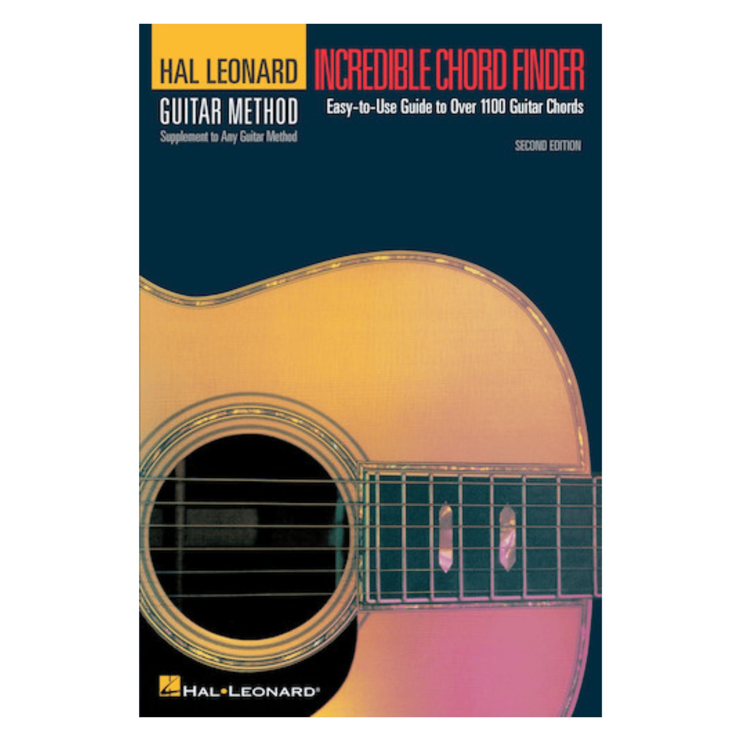 Incredible Chord Finder – 6″ x 9″ Edition Hal Leonard Guitar Method Supplement