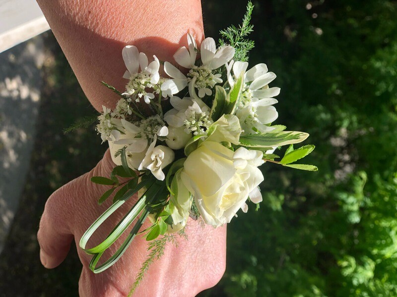 Spray Rose Wrist Corsage
